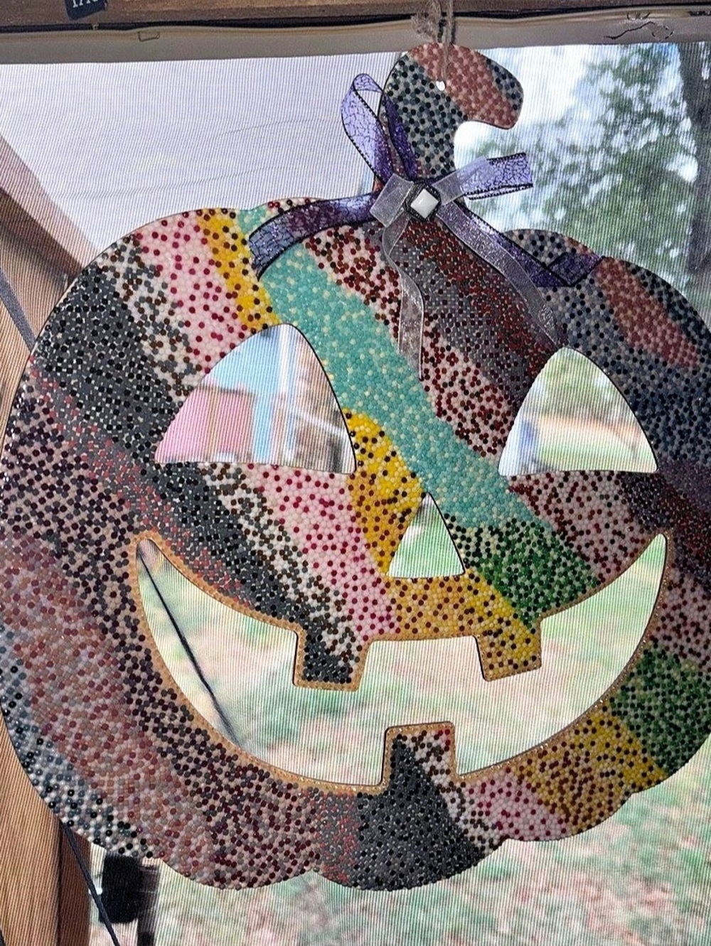 Multicolor Pumpkin Halloween Decor
